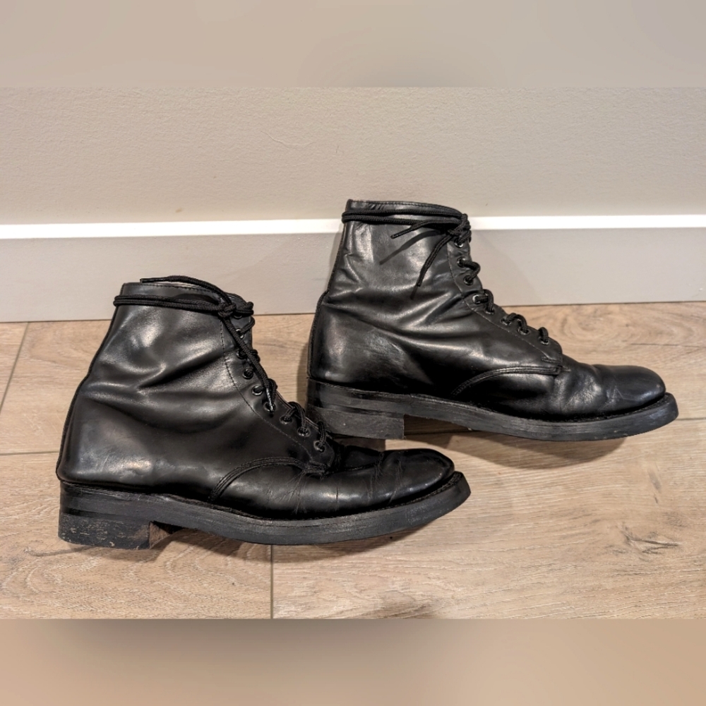 Biltrite leather military ankle boots